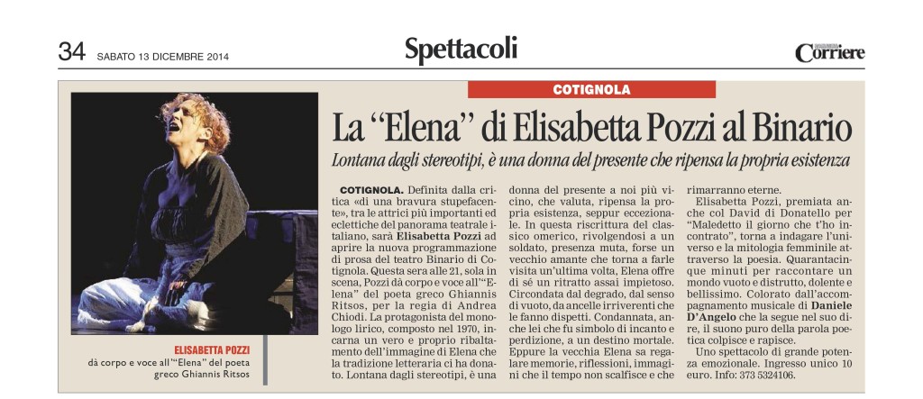 Corriere articolo Pozzi