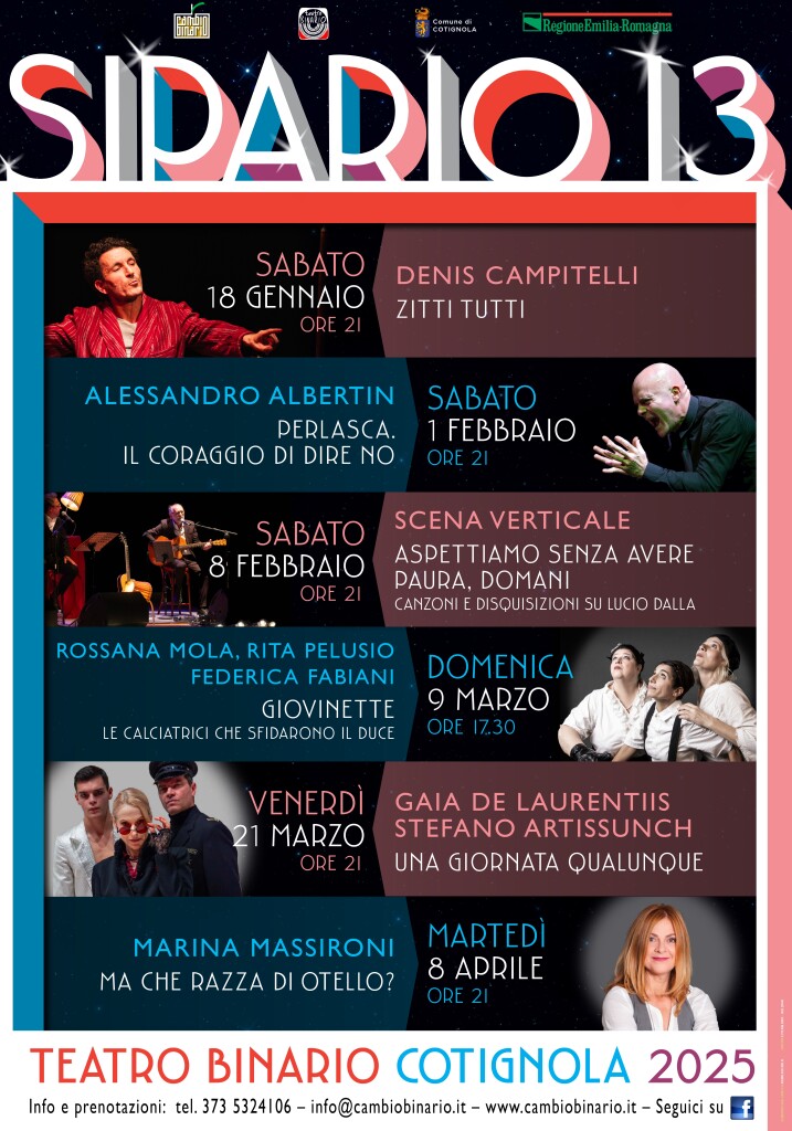 Manifesto Sipario 2025